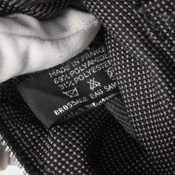 Pre Owned Hermes Gray Canvas Herline Tote GM Handbag