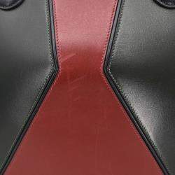 Pre Owned Hermes de Veau Vert Fonce Rouge H Box Calf Il Handbag