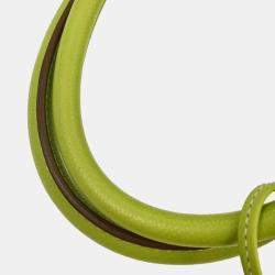 Pre Owned Hermes Birkin 35 Kiwi Epsom Candy Handbag