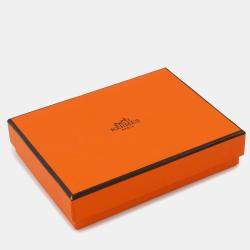 Pre Owned Hermes Bean Compact Gold Epsom Wallet