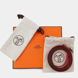 Pre Owned Hermes Chaine D'Ancre Compact Wallet Rose Extreme Chevre Shamqila