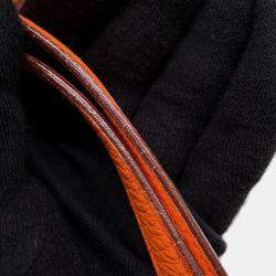 Pre Owned Hermes Bolide 31 Orange Taurillon Clemence Bag