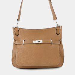 Pre Owned Hermes Jypsiere Gold Taurillon Clemence Size 37
