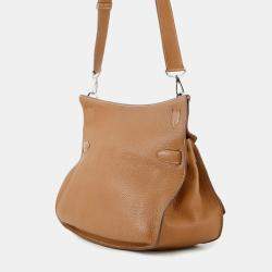 Pre Owned Hermes Jypsiere Gold Taurillon Clemence Size 37