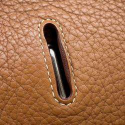 Pre Owned Hermes Jypsiere Gold Taurillon Clemence Size 37