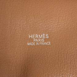 Pre Owned Hermes Jypsiere Gold Taurillon Clemence Size 37