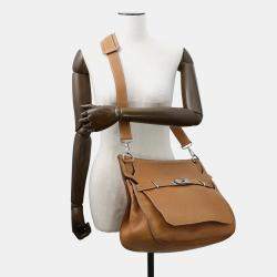 Pre Owned Hermes Jypsiere Gold Taurillon Clemence Size 37