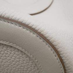 Pre Owned Hermes In The Loop Grease Pail Taurillon Clemence Swift Leather Size PM