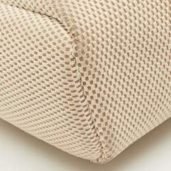 Pre Owned حقيبة هيرميس هيرباج 31 قماش تويلي إيكرو/طبيعي جلدي عجل فاش