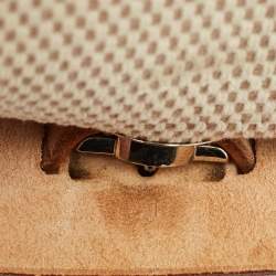 Pre Owned حقيبة هيرميس هيرباج 31 قماش تويلي إيكرو/طبيعي جلدي عجل فاش