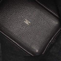 Pre Owned Hermes  Picotin Lock 18 Black Taurillon Clemence Handbag 