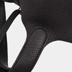 Pre Owned Hermes  Picotin Lock 18 Black Taurillon Clemence Handbag 
