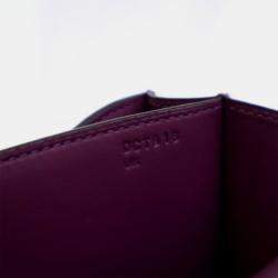 Pre Owned Hermes Mini Constance 18 Anemone Evercolor Shoulder Bag