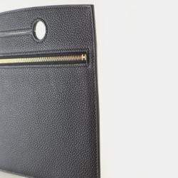 Pre Owned Hermes Birkin Noir Togo Backpocket Pouch 21