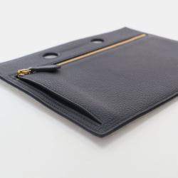 Pre Owned Hermes Birkin Noir Togo Backpocket Pouch 21