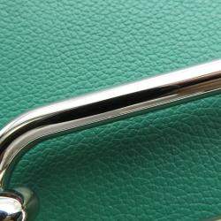 Pre Owned Hermes Sac Roulis Size 23 Vert Vertigo Evercolor Bag 