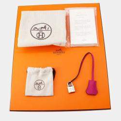 Pre Owned Hermes Birkin Rose Purple 30 Togo Leather Bag 