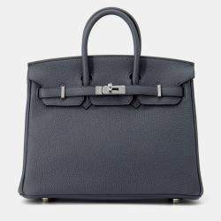 Pre Owned Hermes Birkin Grimist Togo Leather Size 25