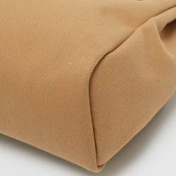 Pre Owned حقيبة هيرميس هيرباج 31 قماش تويلي إيكرو/طبيعي جلدي عجل فاش