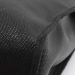 Pre Owned Hermes Black Coated Canvas and Leather Limited Edition Herbag Zip 31 Bag