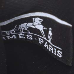 Pre Owned Hermes Black Coated Canvas and Leather Limited Edition Herbag Zip 31 Bag