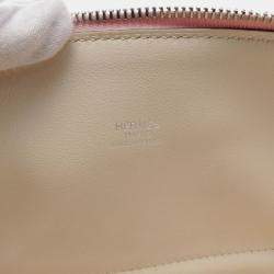 Pre Owned حقيبة هيرمس بوليد 31 فيرزو وردي ساكورا جلد توريلون كليمونس