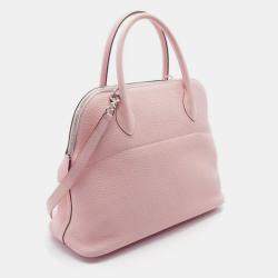 Pre Owned حقيبة هيرمس بوليد 31 فيرزو وردي ساكورا جلد توريلون كليمونس