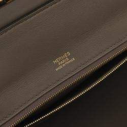 Pre Owned Hermes 24/24 Etain Togo Leather Shoulder Bag