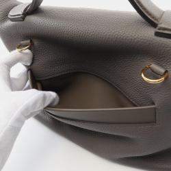 Pre Owned Hermes 24/24 Etain Togo Leather Shoulder Bag