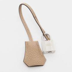 Pre Owned Hermes Birkin 25 Chai Togo Leather Tote Bag