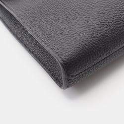 مملوكة مسبقًا حقيبة كتف هيرميس ساك أ ديبيش 29 جلد توغو أسود