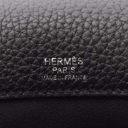 مملوكة مسبقًا حقيبة كتف هيرميس ساك أ ديبيش 29 جلد توغو أسود
