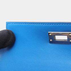 Pre Owned Hermes Kelly Mini Tricolor Epsom Leather Top Handle Bag
