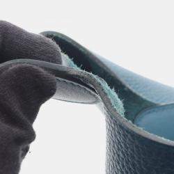 Pre Owned Hermes Picotin Lock 22 Colvert Taurillon Clemence Leather Shoulder Bag