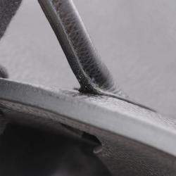 Pre Owned Hermes Birkin 30 Black Taurillon Clemence Leather Tote Bag