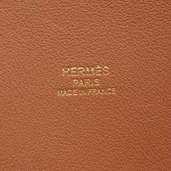 مملوكة مسبقًا حقيبة هيرمس بوليد 31 جلد إبسوم ذهبي