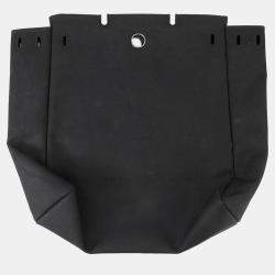 Pre Owned Hermes Herbag Black Toile Officier Leather