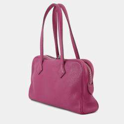 Pre Owned Hermes Victoria Elan Tosca Taurillon Clemence Size 38