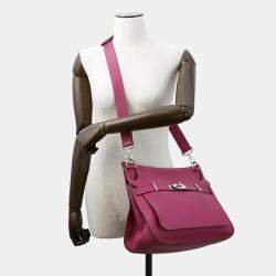 Pre Owned Hermes Jypsiere Tosca Taurillon Clemence Size 34