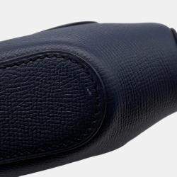 Pre Owned Hermes Octagon Blue Indigo Epsom Size 23