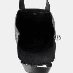 Pre Owned Hermes In-The-Loop Black Taurillon Clemence Tote Bag  23