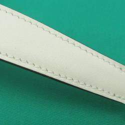 Pre Owned Hermes Neo Evelyne Menthe/Blue Azteque/Vert Fizz Toile Officier Swift Leather TPM
