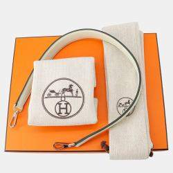 Pre Owned Hermes Neo Evelyne Menthe/Blue Azteque/Vert Fizz Toile Officier Swift Leather TPM