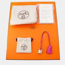 Pre Owned Hermes Birkin Magnolia Taurillon Clemence Tote 30