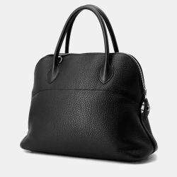 Pre Owned Hermes Bolide Black Taurillon Clemence Size 31