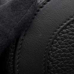 Pre Owned Hermes In-The-Loop Black Taurillon Clemence 18 Tote
