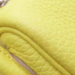 Pre Owned Hermes Lindy Lime Taurillon Clemence Size Mini