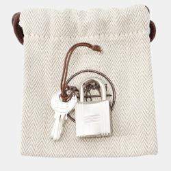 Pre Owned Hermes Picotin Lock Blue Nuit Taurillon Clemence Size MM