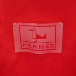 Pre Owned Hermes Petit Chartier Duffle Bag Multicolor Cotton
