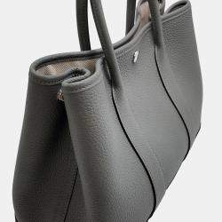 Pre Owned Hermes Garden Party Gris Meyer Negonda Leather